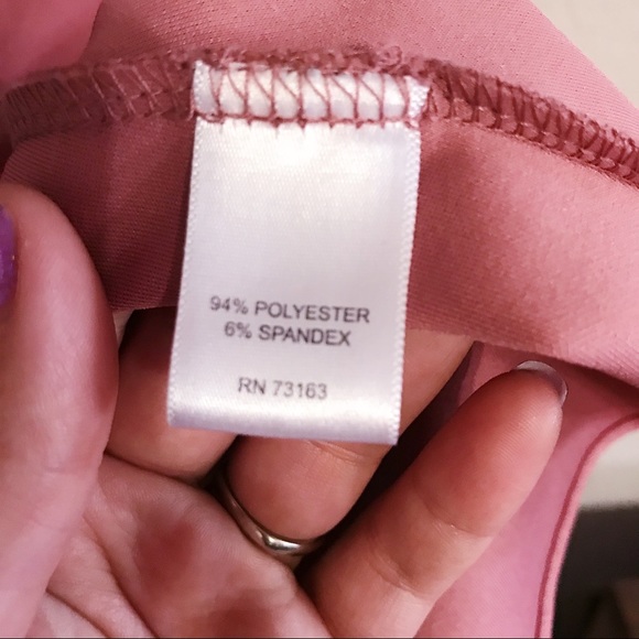 Spense Blush Pink True Wrap Dress SZ 14 EUC - Picture 12 of 14